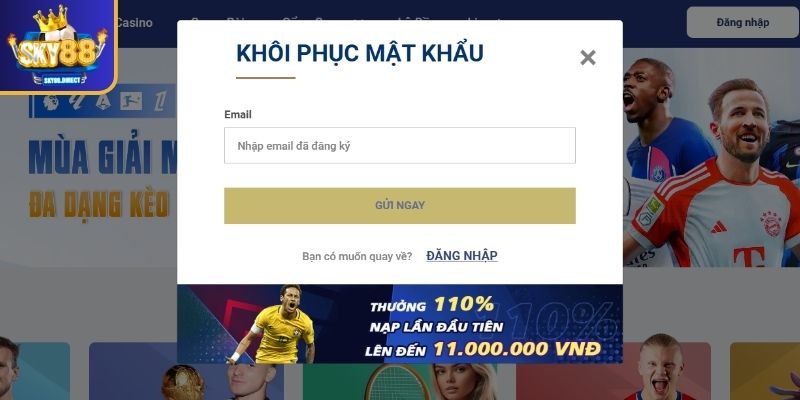 Cách để khôi phục mật khẩu dễ dàng cho hội viên?